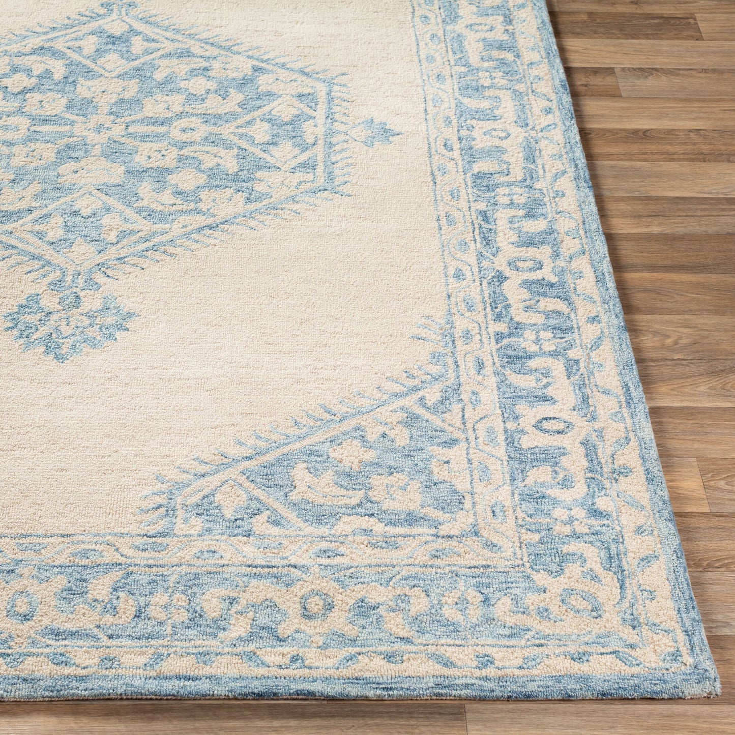 Alfombra de lana hecha a mano Granada GND-2306 de 2,7 x 3,6 m