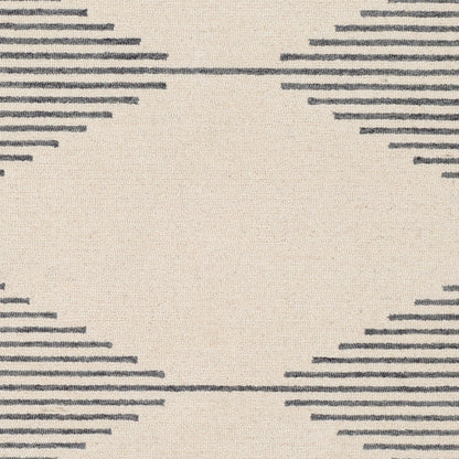 Alfombra decorativa de lana hecha a mano Granada GND-2332 de 2' x 3'