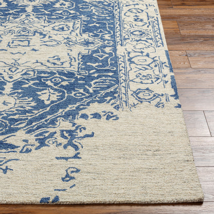 Granada GND-2337 2' x 3' Handmade Wool Accent Rug