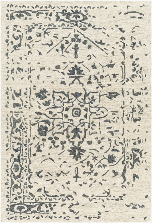 Granada GND-2339 2' x 3' Handmade Wool Accent Rug