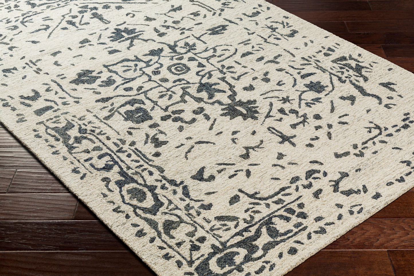 Granada GND-2339 2' x 3' Handmade Wool Accent Rug
