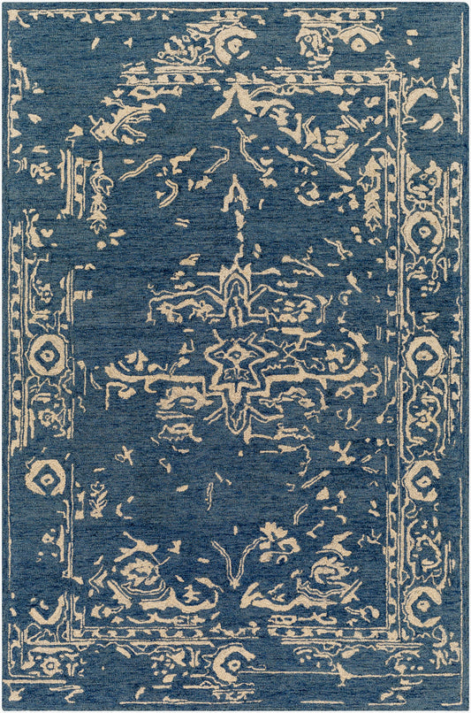 Granada GND-2340 2' x 3' Handmade Wool Accent Rug