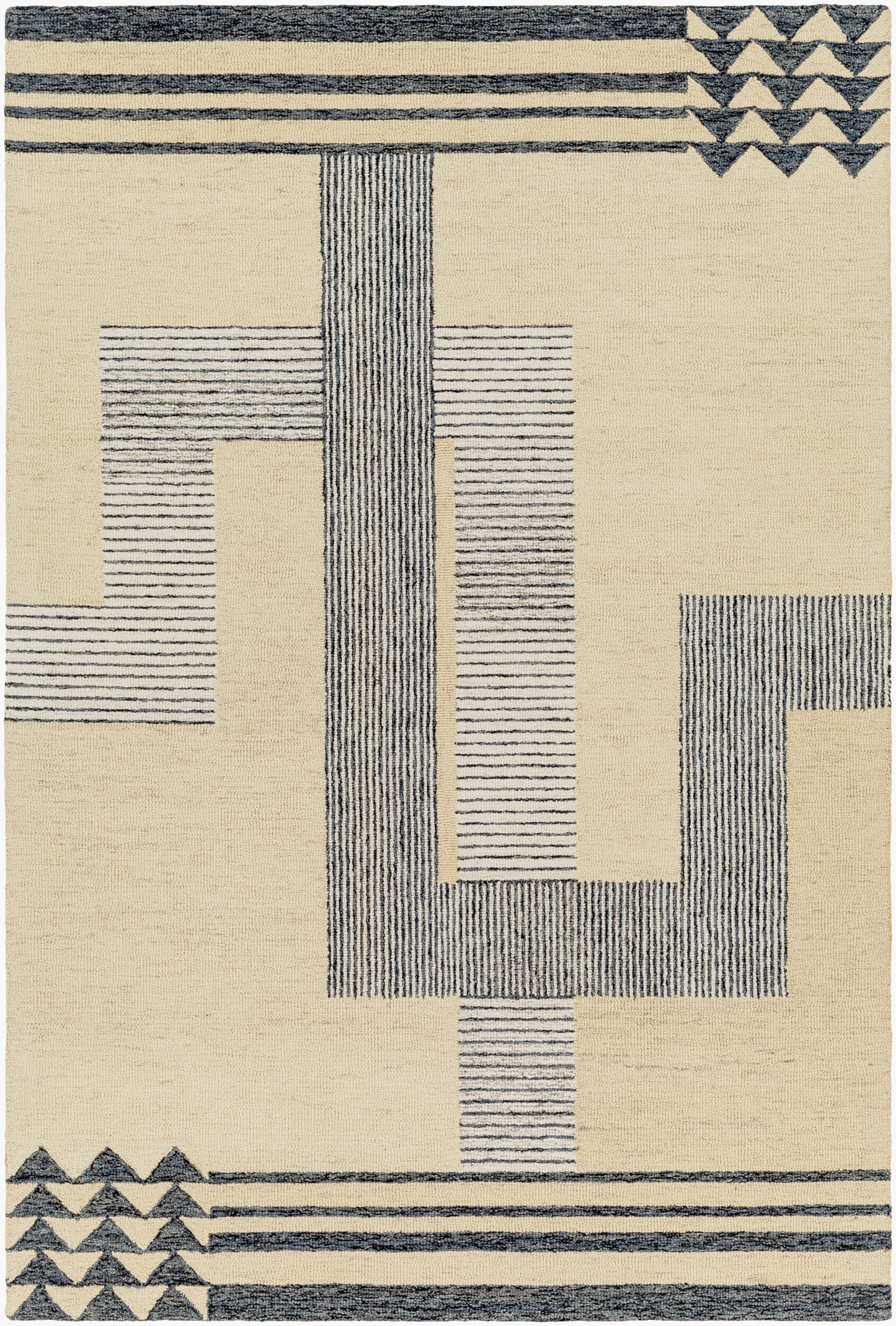 Granada GND-2343 2' x 3' Handmade Wool Accent Rug