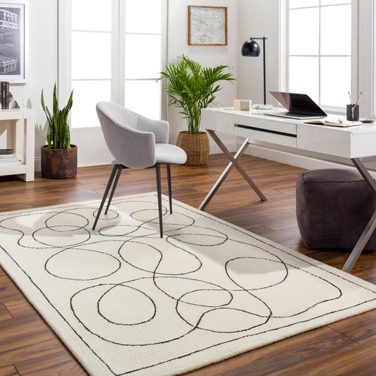 Granada GND-2344 2' x 3' Handmade Wool Accent Rug