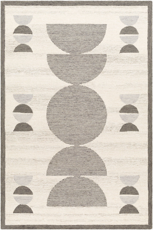 Alfombra de lana hecha a mano Granada GND-2349 de 8' x 10'