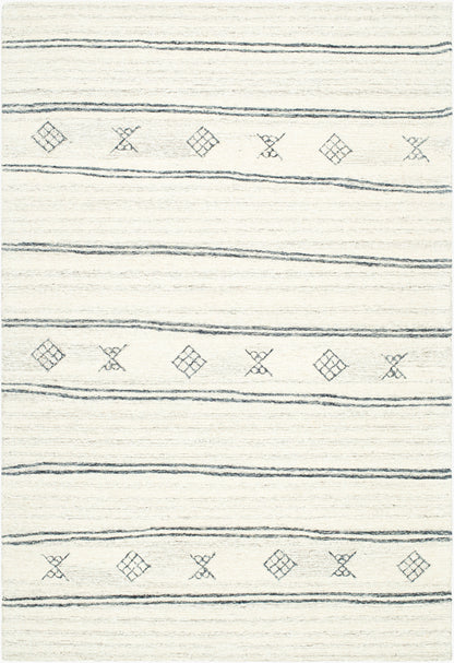 Alfombra decorativa de lana hecha a mano Granada GND-2351 de 2' x 3'