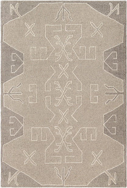Alfombra de lana hecha a mano Granada GND-2352 de 2,7 x 3,6 m