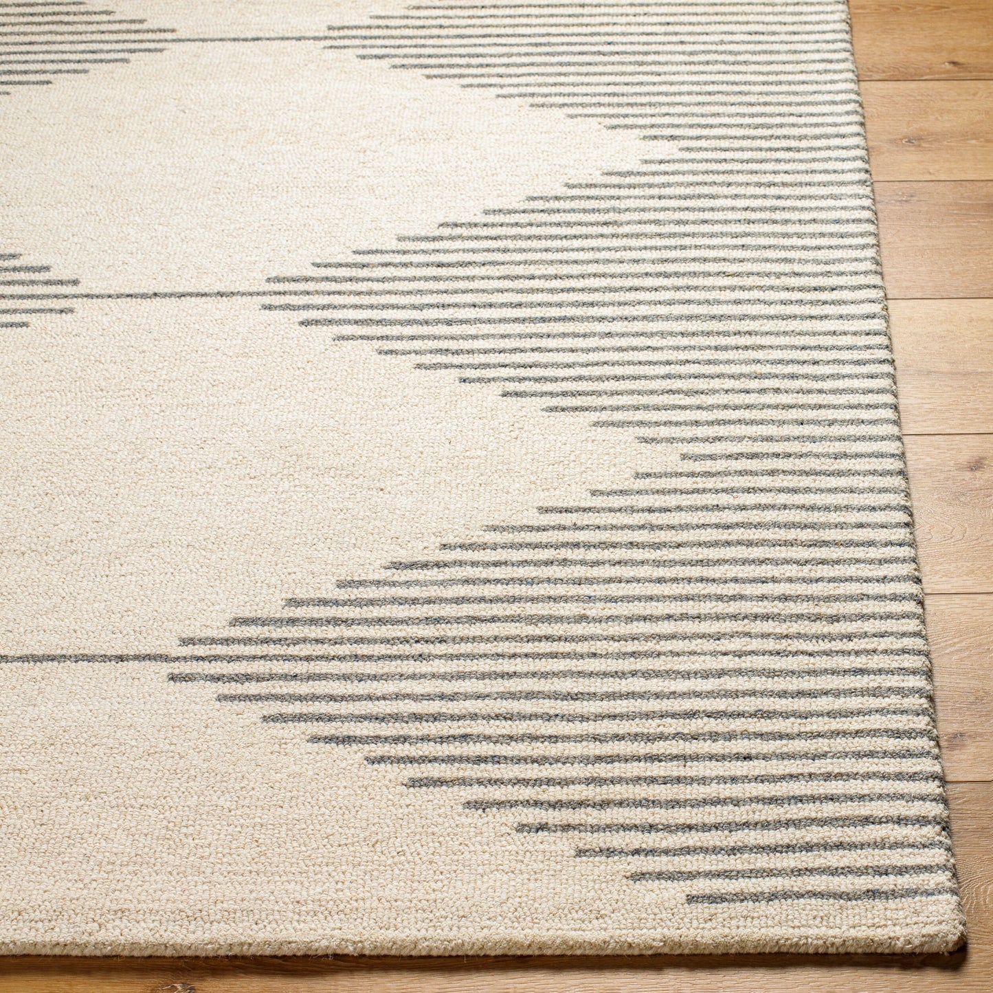 Alfombra de lana hecha a mano Granada GND-2356 de 2,7 x 3,6 m