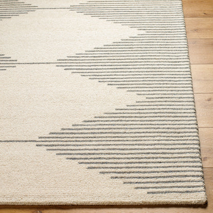 Alfombra de lana hecha a mano Granada GND-2356 de 2,7 x 3,6 m