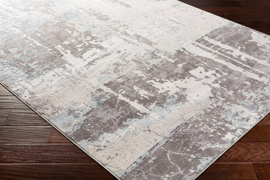 Alfombra decorativa tejida a máquina Genesis GNS-2301 de 2' x 3'