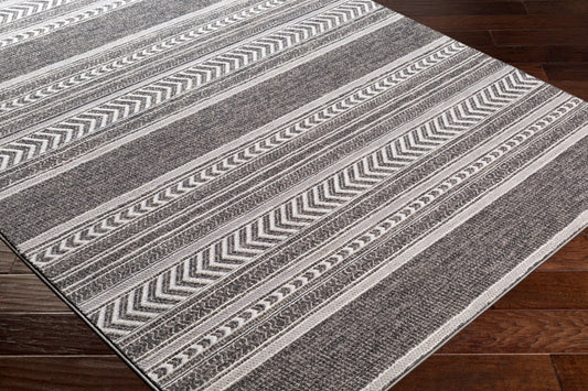 Alfombra decorativa tejida a máquina Genesis GNS-2308 de 2' x 3'