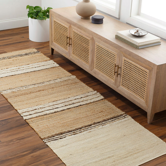 Geneva GNV-2308 8ft Runner Handmade Runner Rug