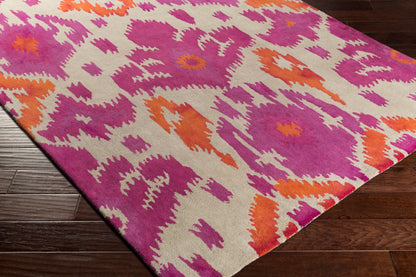 Alfombra de lana hecha a mano Geology GOL-2467 de 9' x 12'