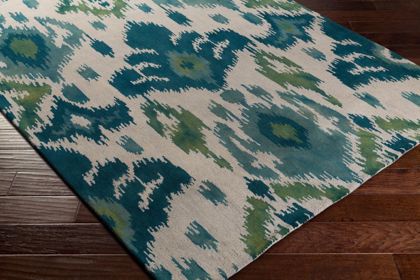 Alfombra de lana hecha a mano Geology GOL-2470 de 9' x 12'