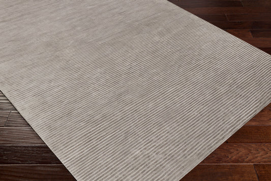 Graphite GPH-52 3' x 5' Handmade Faux Silk Accent Rug
