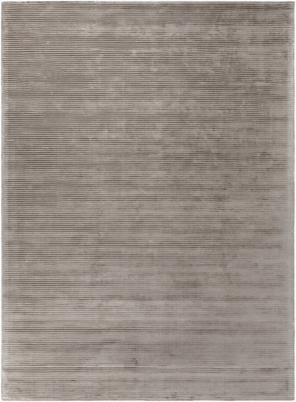 Graphite GPH-52 3' x 5' Handmade Faux Silk Accent Rug