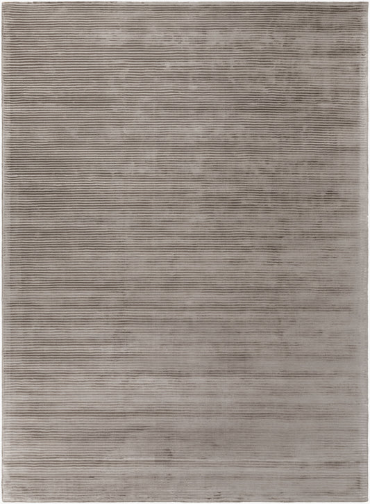Graphite GPH-52 3' x 5' Handmade Faux Silk Accent Rug