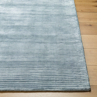 Graphite GPH-54 2' x 3' Handmade Faux Silk Accent Rug