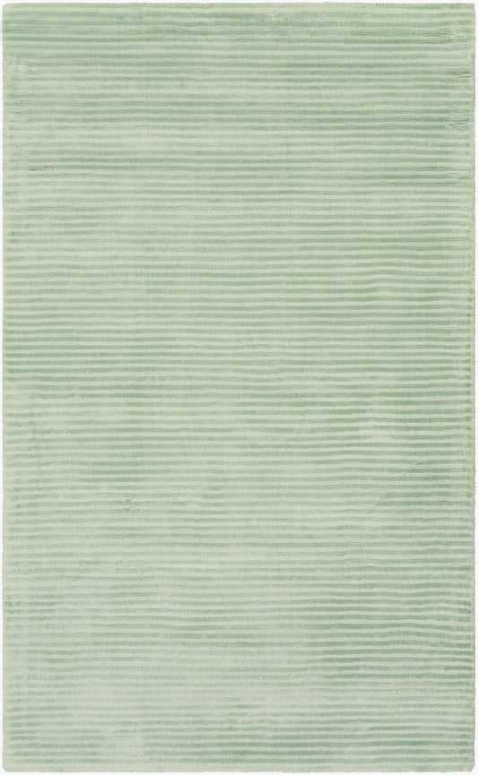 Graphite GPH-55 3' x 5' Handmade Faux Silk Accent Rug