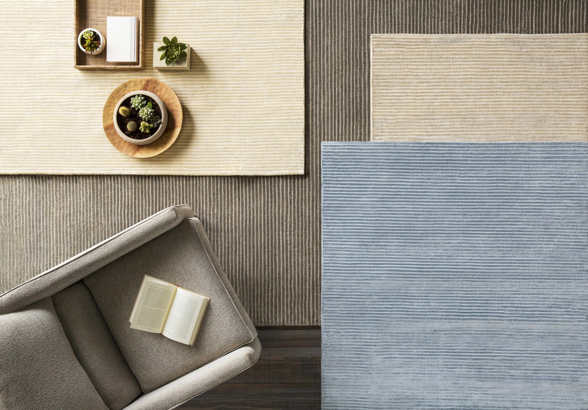 Graphite GPH-52 Handmade Rug