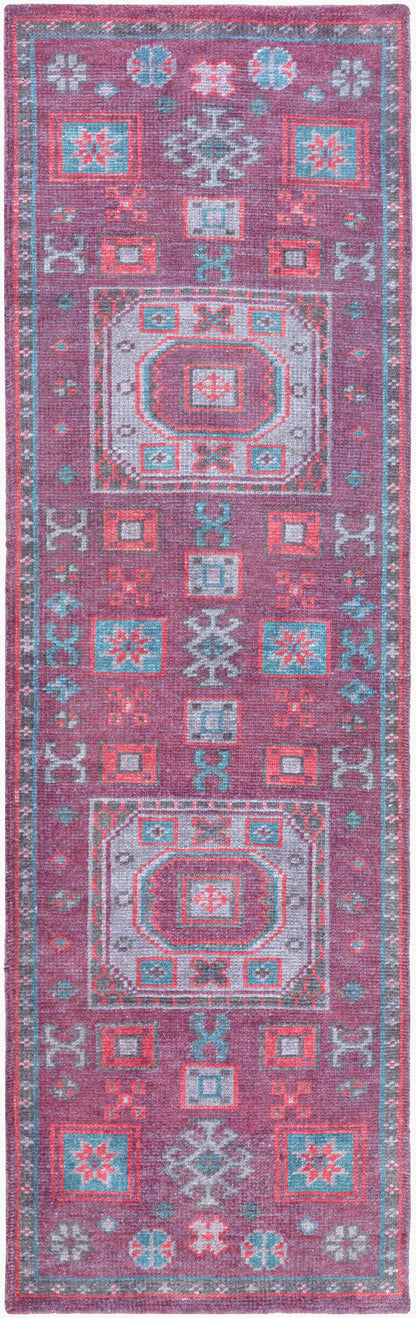 Alfombra de lana hecha a mano Greta GRT-1001 de 2,4 m