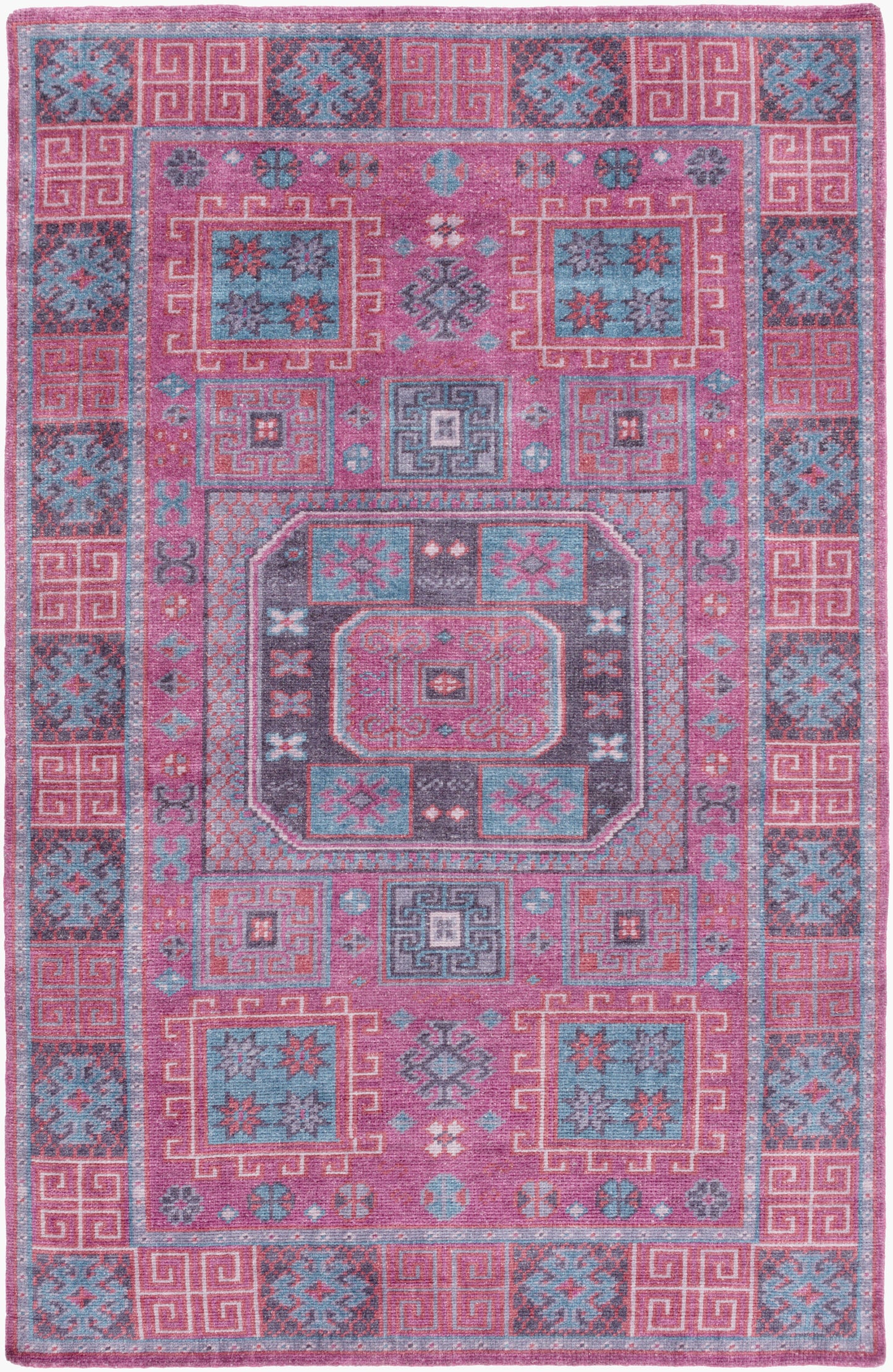 Greta GRT-1001 6' x 9' Handmade Wool Area Rug