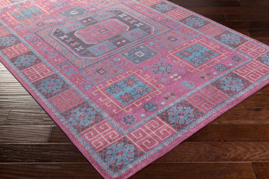 Alfombra de lana hecha a mano Greta GRT-1001 de 8' x 10'