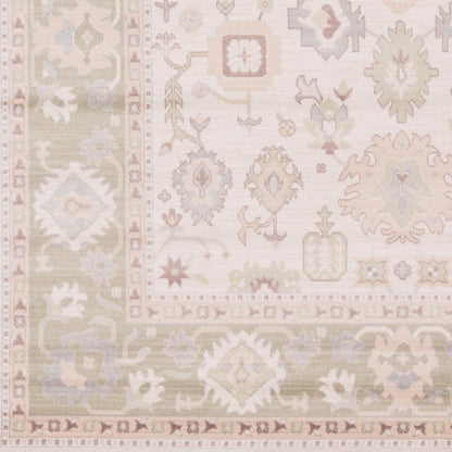 Alfombra decorativa tejida a máquina Garnett GTT-3003 de 2' x 3'