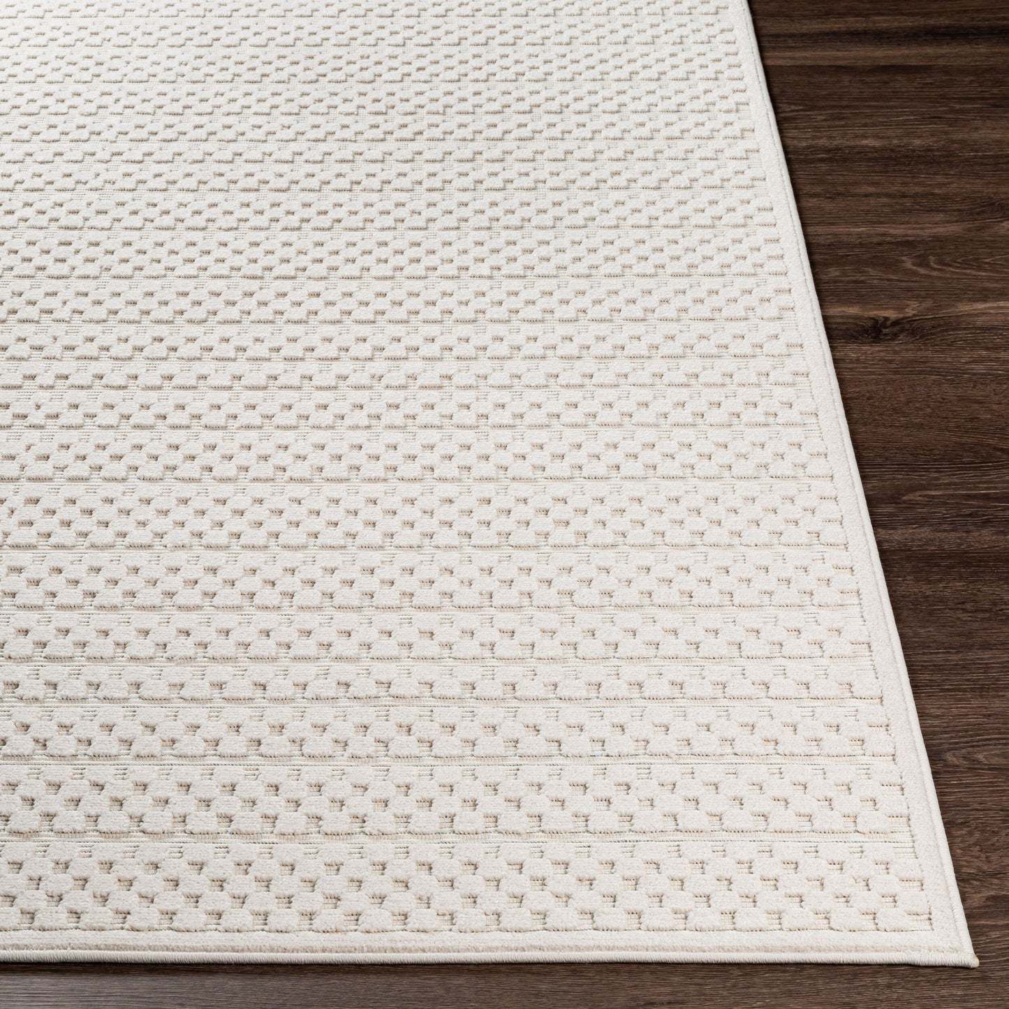Alfombra Greenwich GWC-2301 de 1,52 m x 2,13 m, tejida a máquina, para interior y exterior