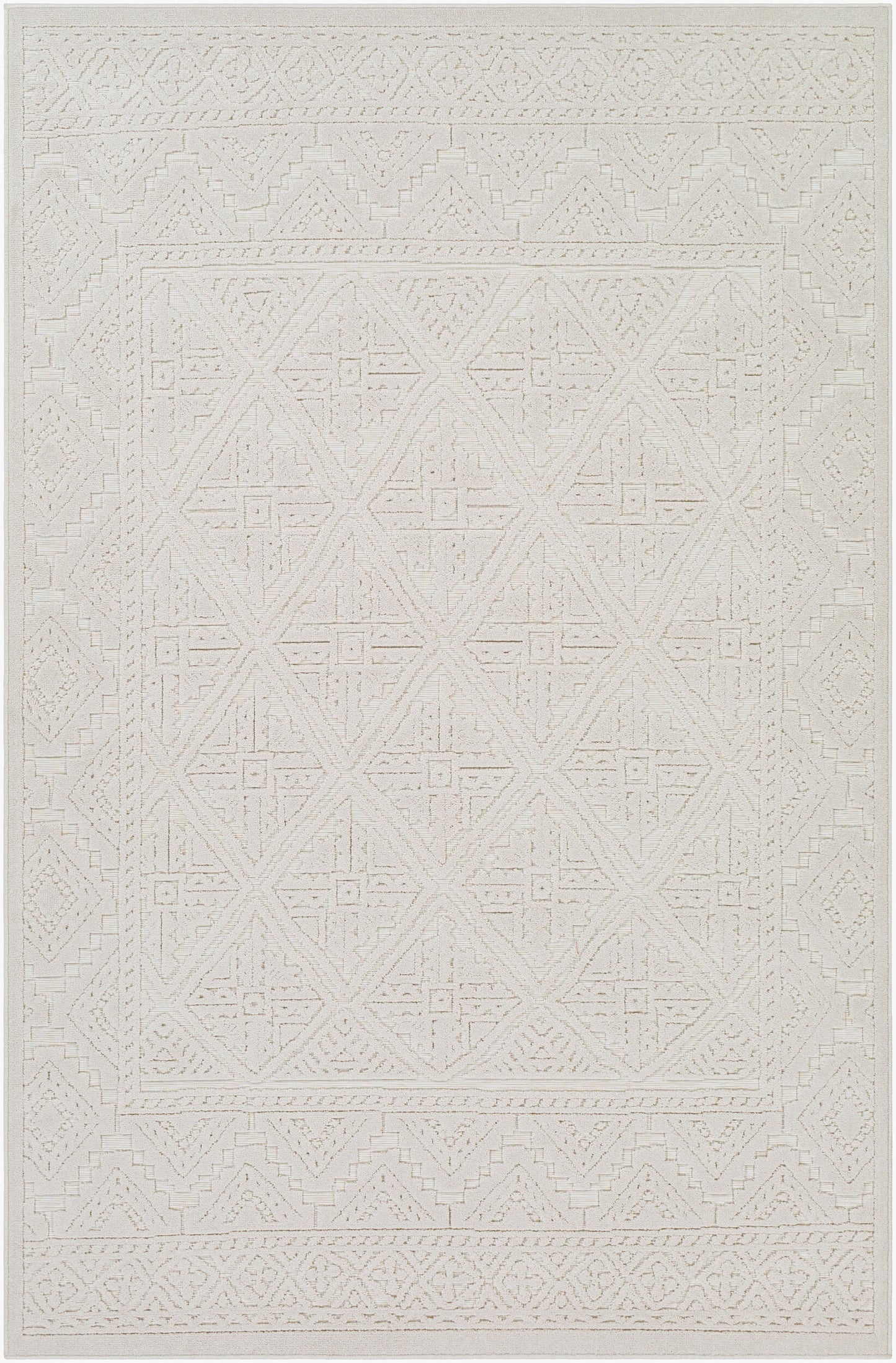 Greenwich GWC-2307 5' x 7' Machine Woven Indoor/Outdoor Area Rug