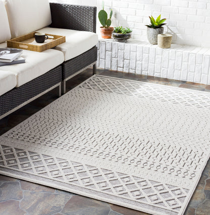 Greenwich GWC-2318 5' x 7' Machine Woven Indoor/Outdoor Area Rug
