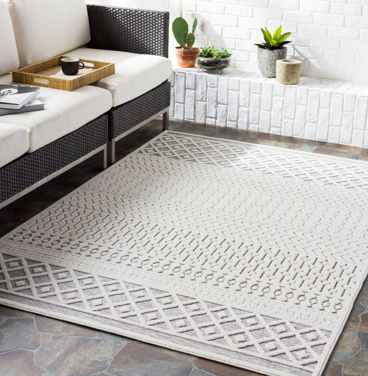 Greenwich GWC-2318 5' x 7' Machine Woven Indoor/Outdoor Area Rug