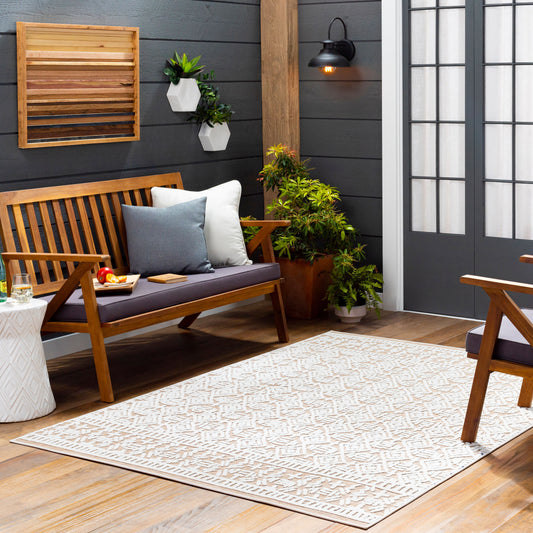 Greenwich GWC-2326 2' x 3' Machine Woven Indoor/Outdoor Accent Rug