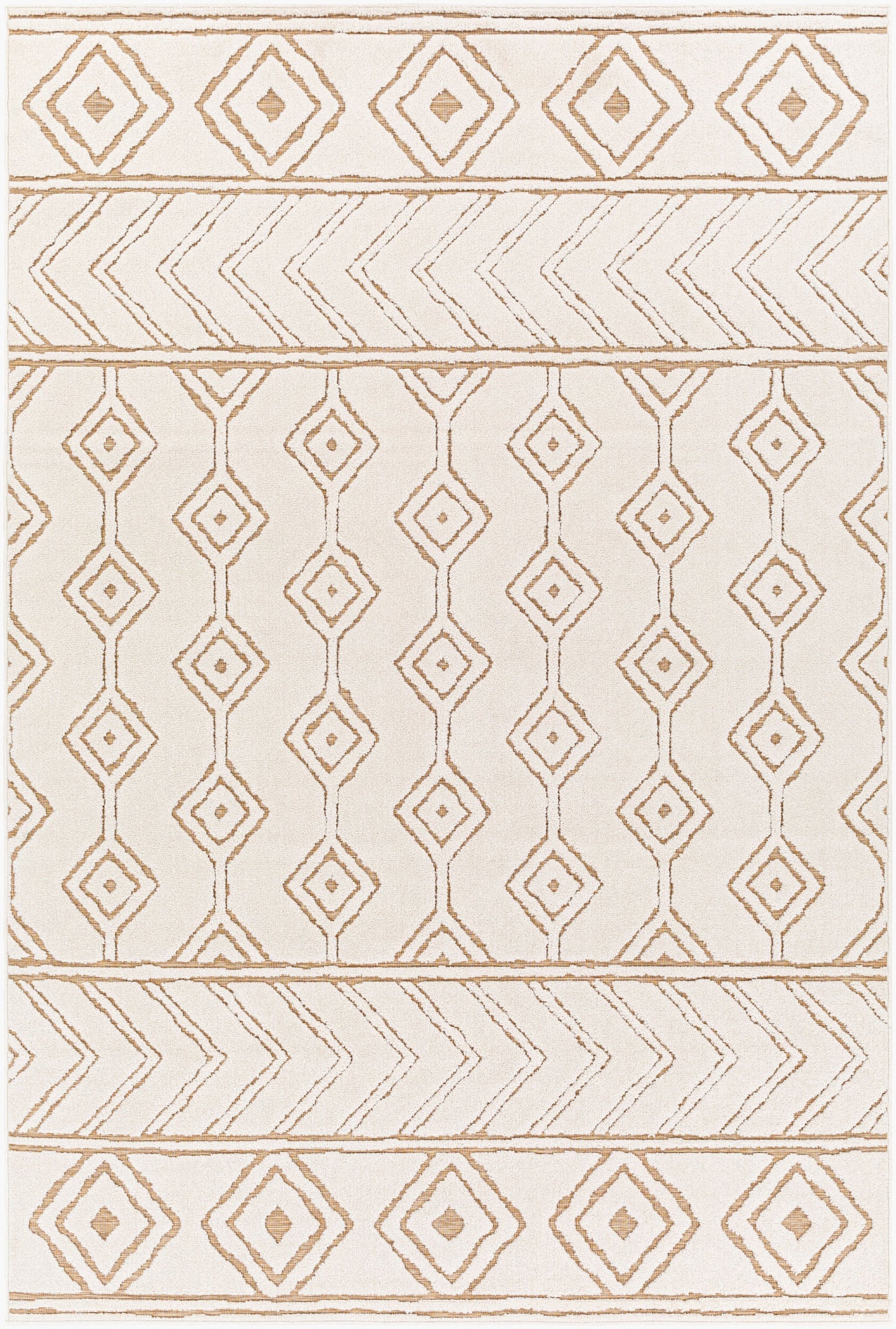 Greenwich GWC-2327 5' x 7' Machine Woven Indoor/Outdoor Area Rug