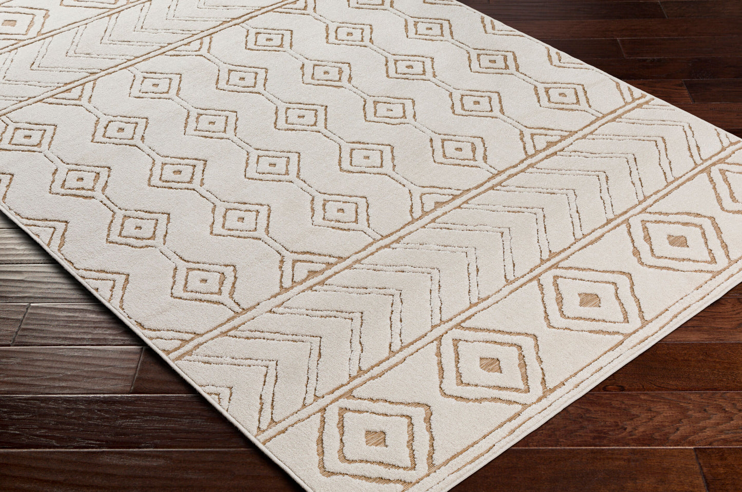Greenwich GWC-2327 5' x 7' Machine Woven Indoor/Outdoor Area Rug