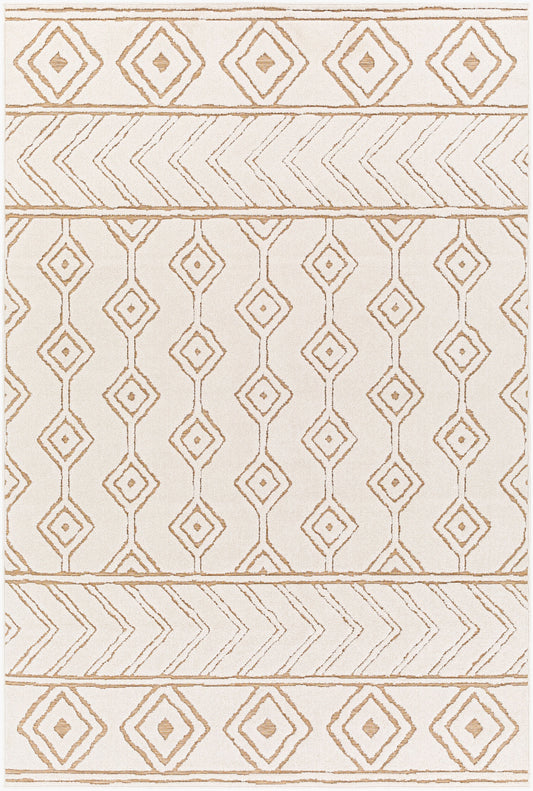 Alfombra Greenwich GWC-2327 de 1,83 m x 2,74 m, tejida a máquina, para interior y exterior
