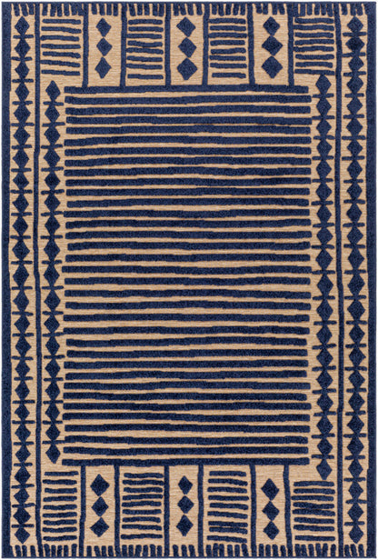 Alfombra Greenwich GWC-2333 de 1,83 m x 2,74 m, tejida a máquina, para interior y exterior