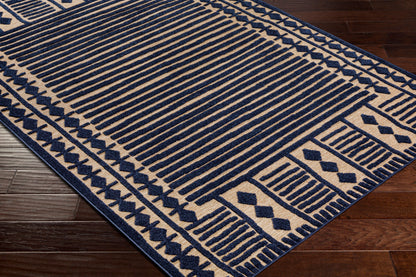 Alfombra Greenwich GWC-2333 de 1,83 m x 2,74 m, tejida a máquina, para interior y exterior