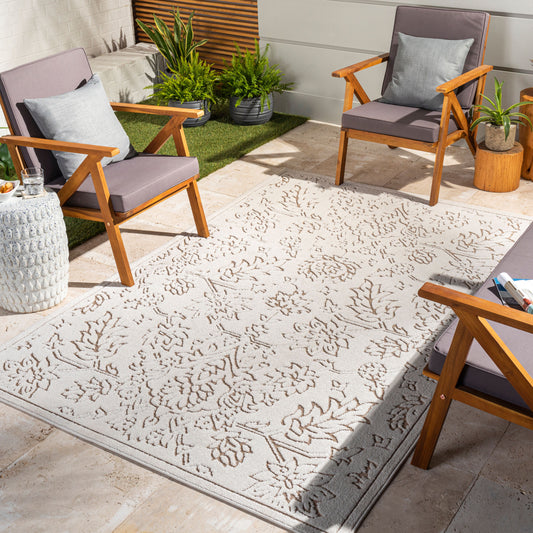 Greenwich GWC-2337 6' x 9' Machine Woven Indoor/Outdoor Area Rug