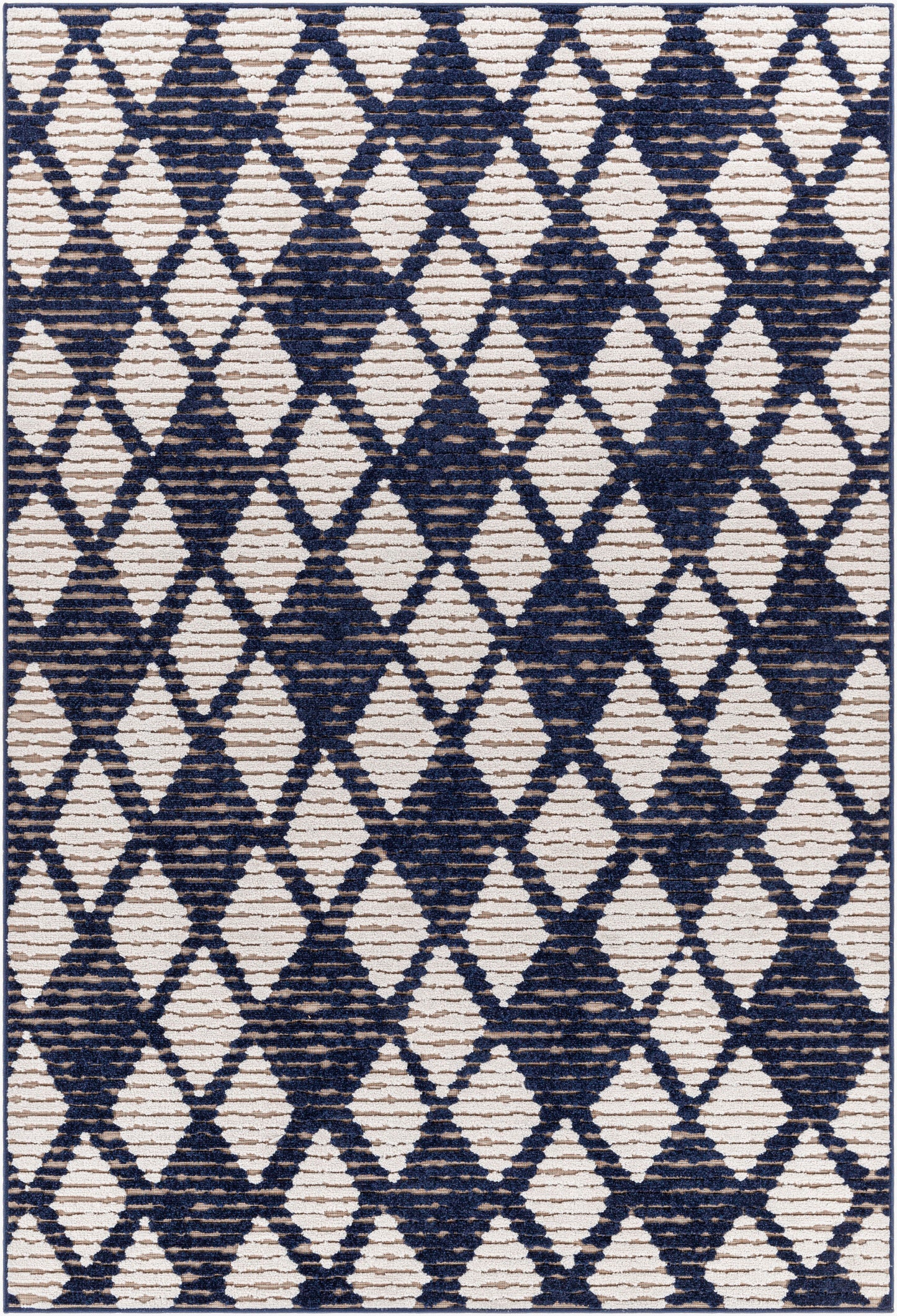 Greenwich GWC-2338 5' x 7' Machine Woven Indoor/Outdoor Area Rug