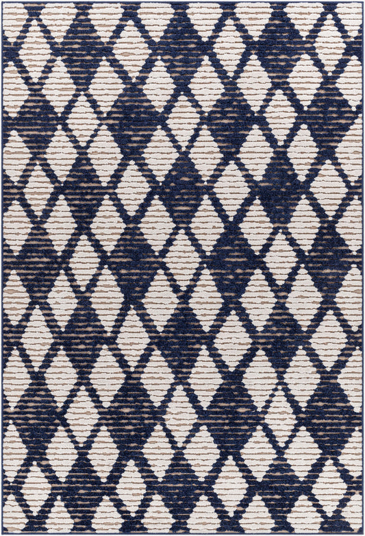 Greenwich GWC-2338 5' x 7' Machine Woven Indoor/Outdoor Area Rug