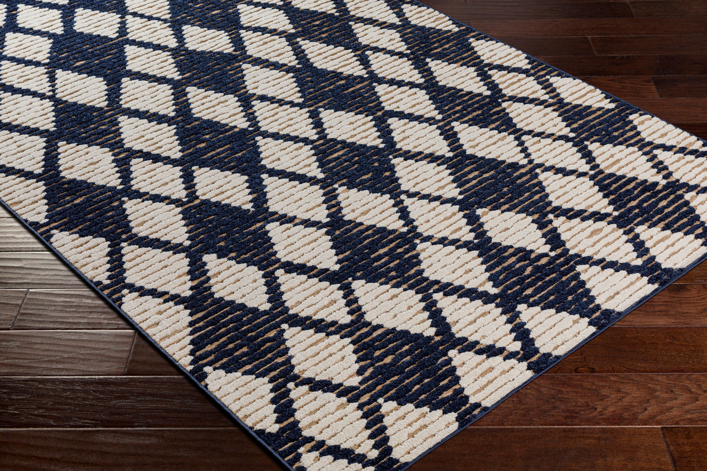 Greenwich GWC-2338 5' x 7' Machine Woven Indoor/Outdoor Area Rug