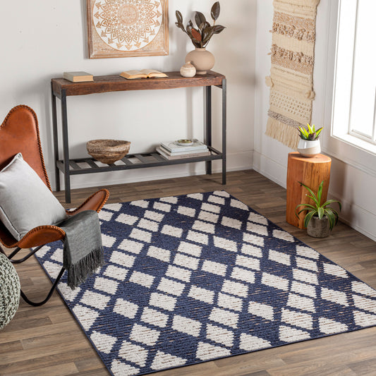 Greenwich GWC-2338 5' x 7' Machine Woven Indoor/Outdoor Area Rug