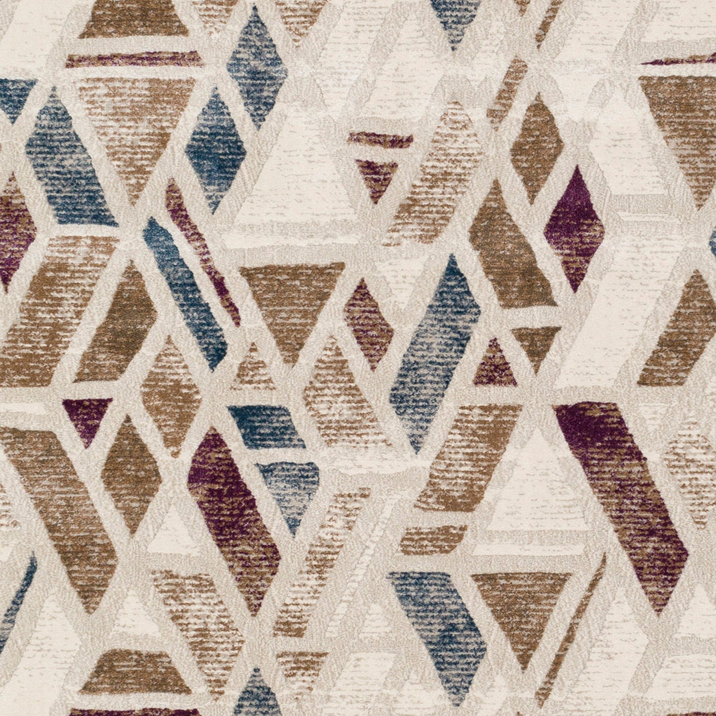 Alfombra decorativa tejida a máquina Cash HAC-2301 de 2' x 3'