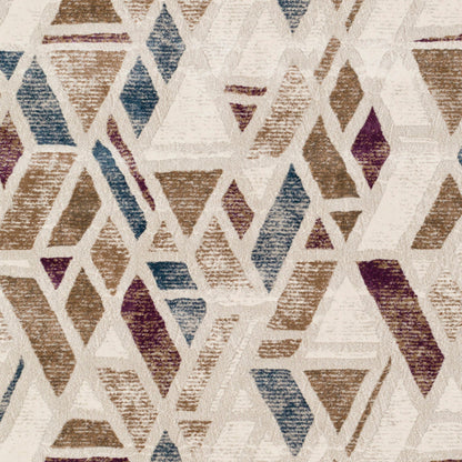 Alfombra decorativa tejida a máquina Cash HAC-2301 de 2' x 3'