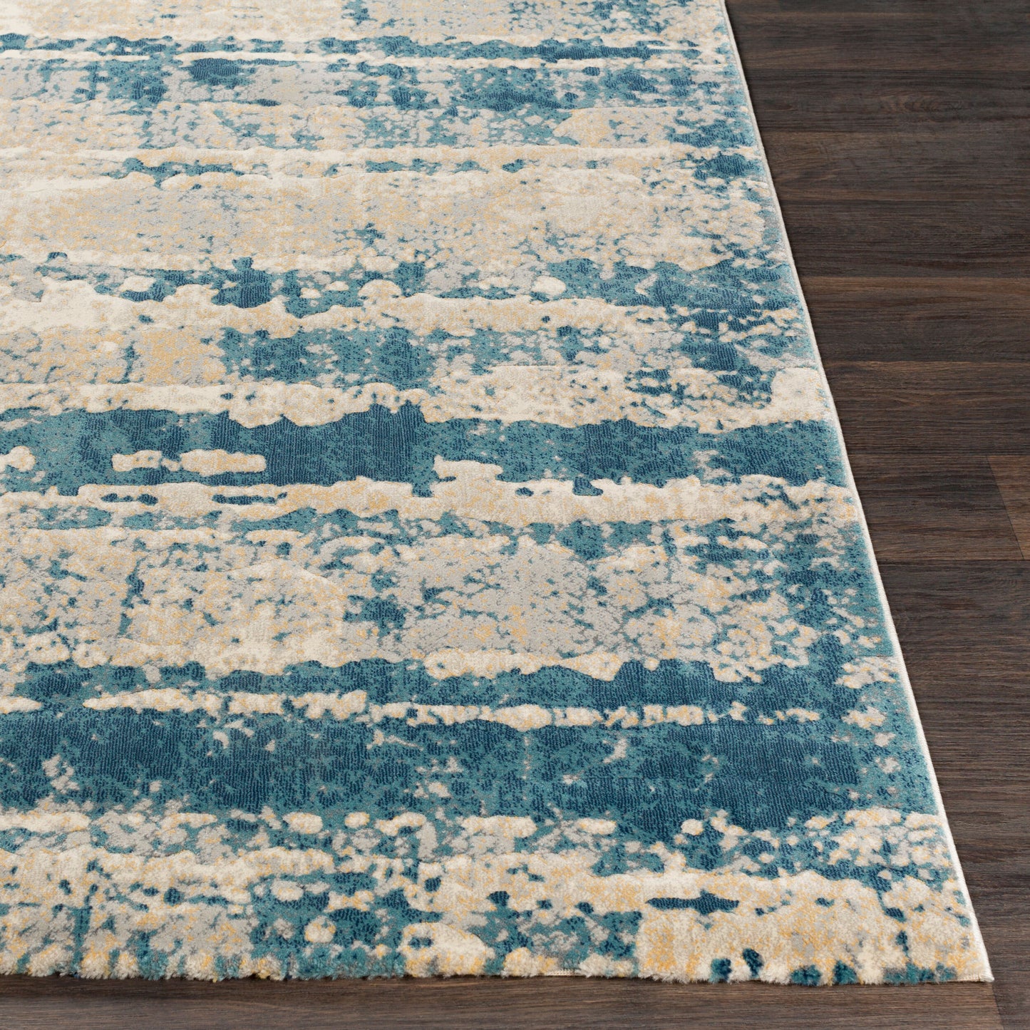 Alfombra decorativa tejida a máquina Cash HAC-2309 de 2' x 3'