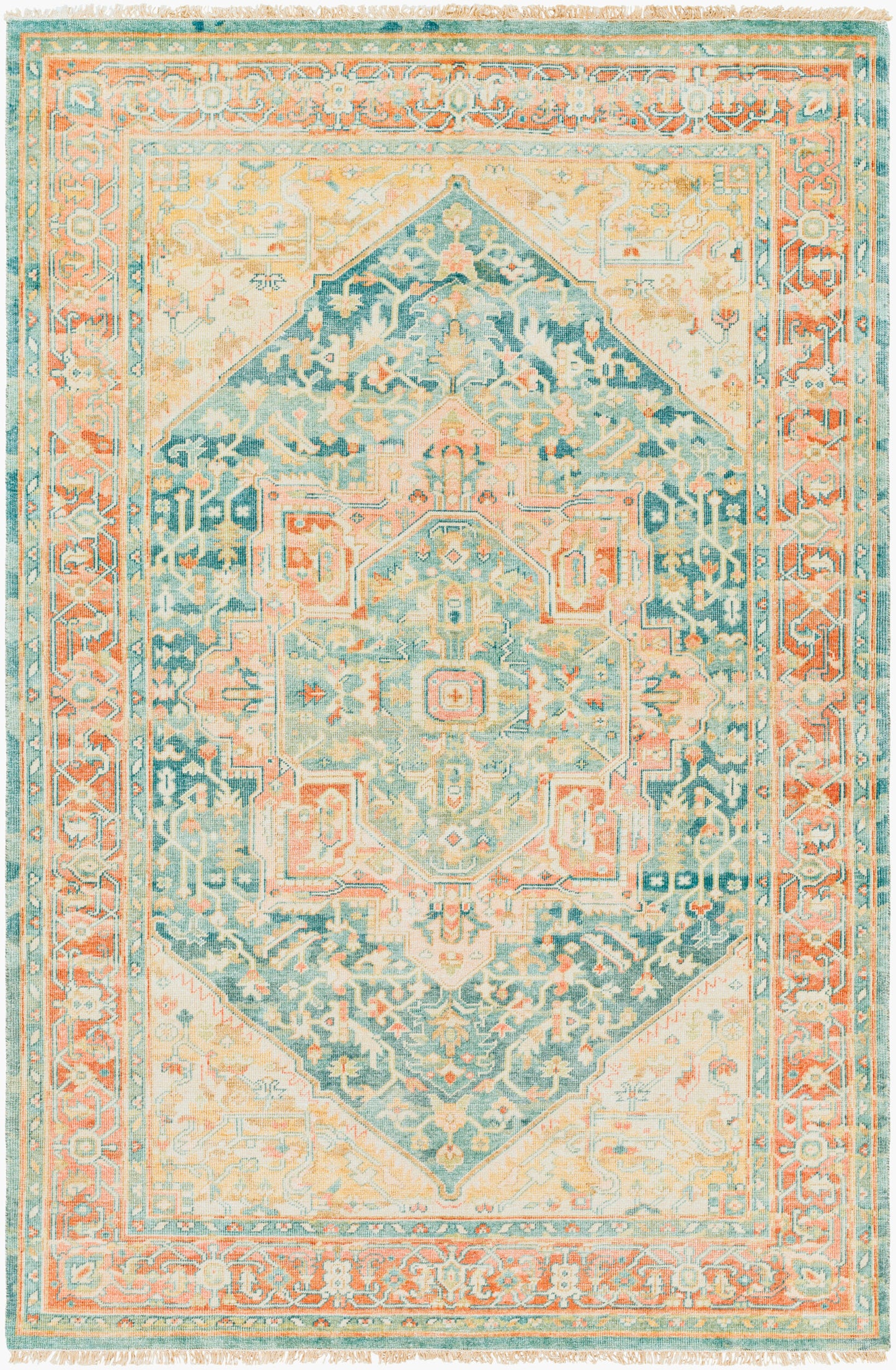 Hamadan HAM-2300 2' x 3' Handmade Accent Rug