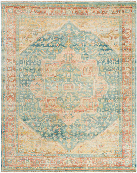 Hamadan HAM-2300 Alfombra de área hecha a mano de 8' x 10'