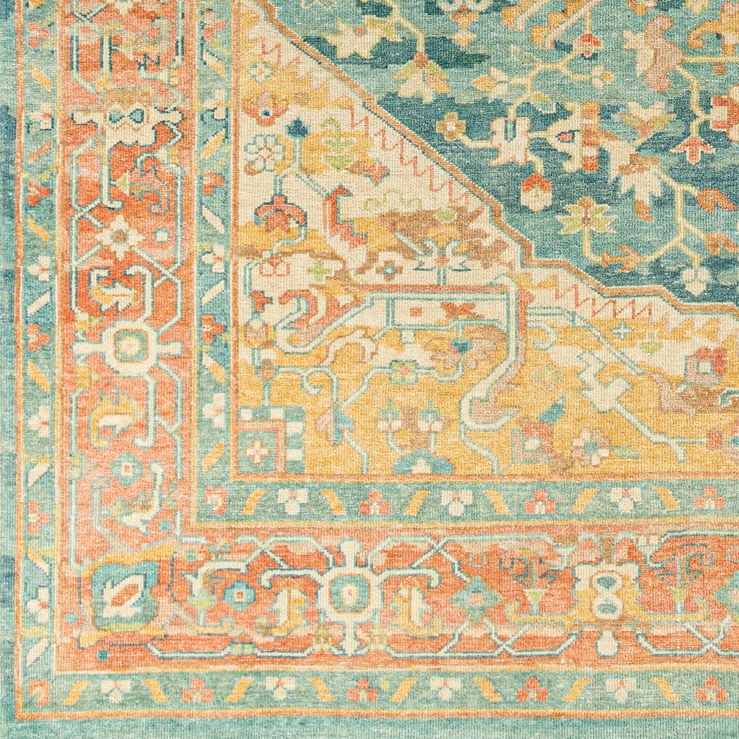 Hamadan HAM-2300 2' x 3' Handmade Accent Rug