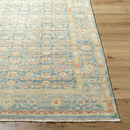 Hamadan HAM-2302 Alfombra de área hecha a mano de 4' x 6'